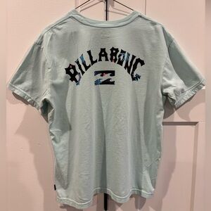 Billabong Teal shirt. Brand new condition worn 1 time